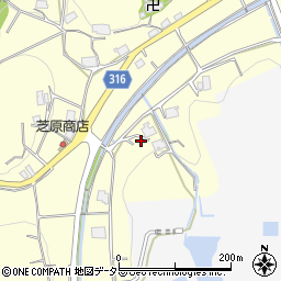 兵庫県三田市上内神964周辺の地図
