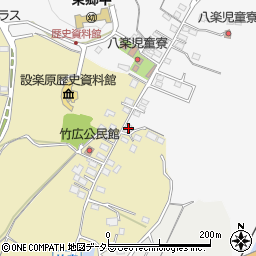 愛知県新城市八束穂982-1周辺の地図