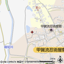 滋賀県甲賀市甲南町竜法師2301周辺の地図