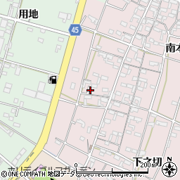 愛知県安城市和泉町南本郷212周辺の地図