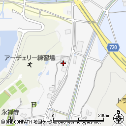 兵庫県三田市沢谷57周辺の地図