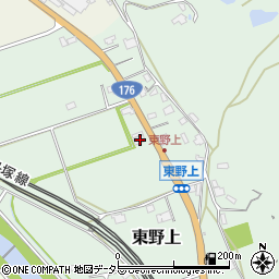兵庫県三田市東野上129周辺の地図