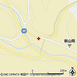 岡山県加賀郡吉備中央町尾原603周辺の地図