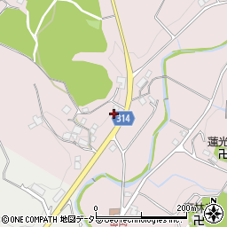 兵庫県三木市吉川町冨岡228周辺の地図