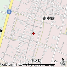 愛知県安城市和泉町南本郷287周辺の地図