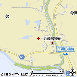 兵庫県宝塚市下佐曽利欠26周辺の地図