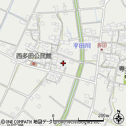兵庫県姫路市山田町多田878周辺の地図