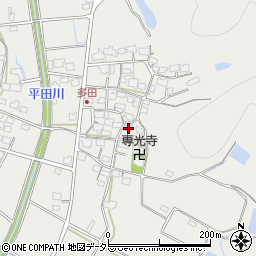 兵庫県姫路市山田町多田213周辺の地図
