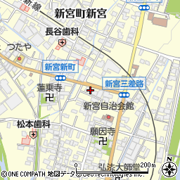 和子理容店周辺の地図