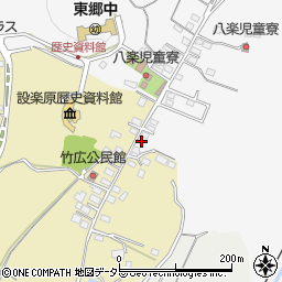 愛知県新城市八束穂982周辺の地図