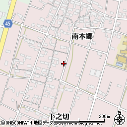 愛知県安城市和泉町南本郷284-2周辺の地図