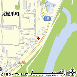 京都府京都市伏見区淀樋爪町222周辺の地図