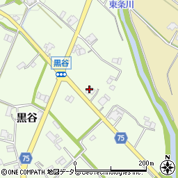 兵庫県加東市黒谷327周辺の地図
