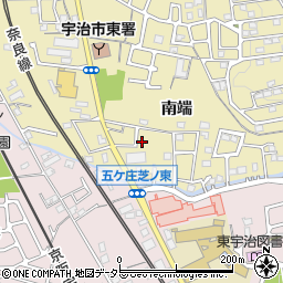京都府宇治市木幡南端39-9周辺の地図
