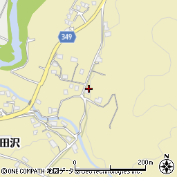 静岡県伊豆市田沢387周辺の地図