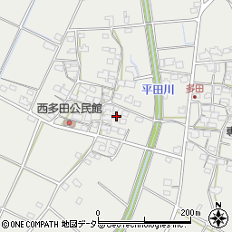 兵庫県姫路市山田町多田876周辺の地図