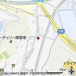 兵庫県三田市沢谷55周辺の地図