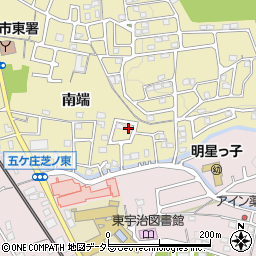 京都府宇治市木幡南端50-16周辺の地図