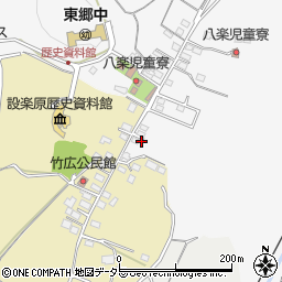 愛知県新城市八束穂983周辺の地図