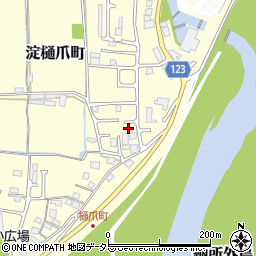 京都府京都市伏見区淀樋爪町232-12周辺の地図