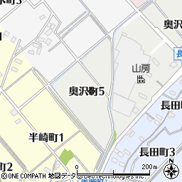 愛知県碧南市奥沢町5丁目周辺の地図