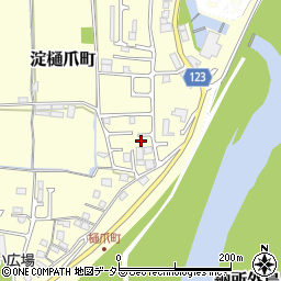 京都府京都市伏見区淀樋爪町232-13周辺の地図