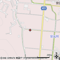 兵庫県姫路市夢前町菅生澗863周辺の地図