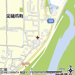 京都府京都市伏見区淀樋爪町232-5周辺の地図