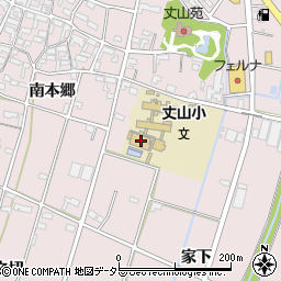 愛知県安城市和泉町南本郷1周辺の地図