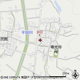 兵庫県姫路市山田町多田395周辺の地図