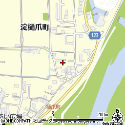 京都府京都市伏見区淀樋爪町240-15周辺の地図