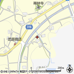 兵庫県三田市上内神1025周辺の地図