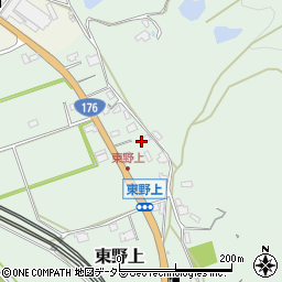 兵庫県三田市東野上124周辺の地図