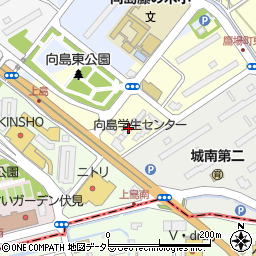京都市住宅供給公社向島学生センター周辺の地図