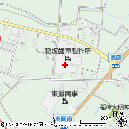 株式会社稲坂歯車製作所　本社周辺の地図