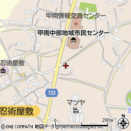 滋賀県甲賀市甲南町竜法師708周辺の地図