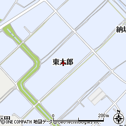 愛知県常滑市久米東太郎周辺の地図