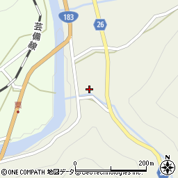 広島県庄原市西城町平子217周辺の地図