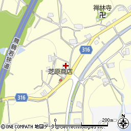 兵庫県三田市上内神611周辺の地図
