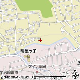 京都府宇治市木幡南端57-2周辺の地図