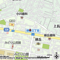 トクラス株式会社　岡崎営業所周辺の地図