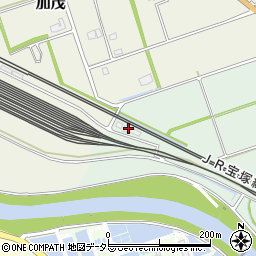 兵庫県三田市東野上257周辺の地図