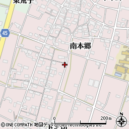 愛知県安城市和泉町南本郷282周辺の地図