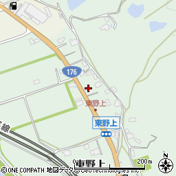 兵庫県三田市東野上130周辺の地図