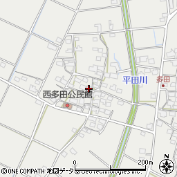 兵庫県姫路市山田町多田862周辺の地図