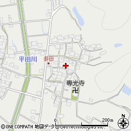 兵庫県姫路市山田町多田221周辺の地図