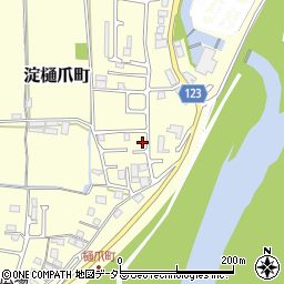 京都府京都市伏見区淀樋爪町231-23周辺の地図