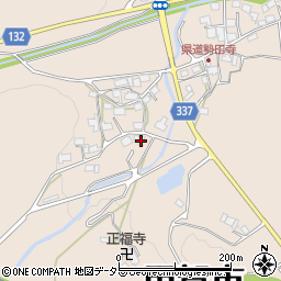 滋賀県甲賀市甲南町杉谷2385周辺の地図