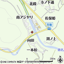 兵庫県川辺郡猪名川町万善南アジヤリ176周辺の地図