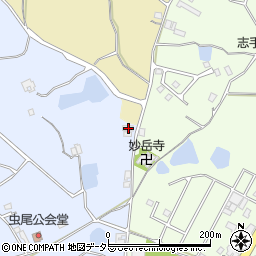 兵庫県三田市大原1562周辺の地図